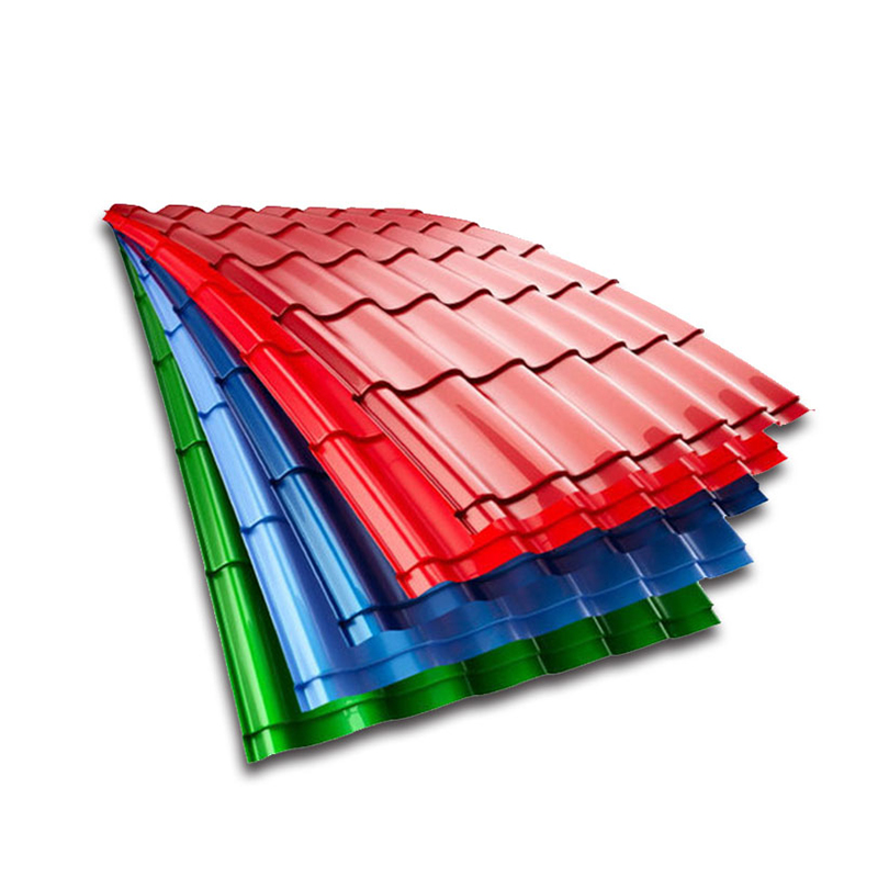 All hard Color layer wave form ppgi roofing sheet